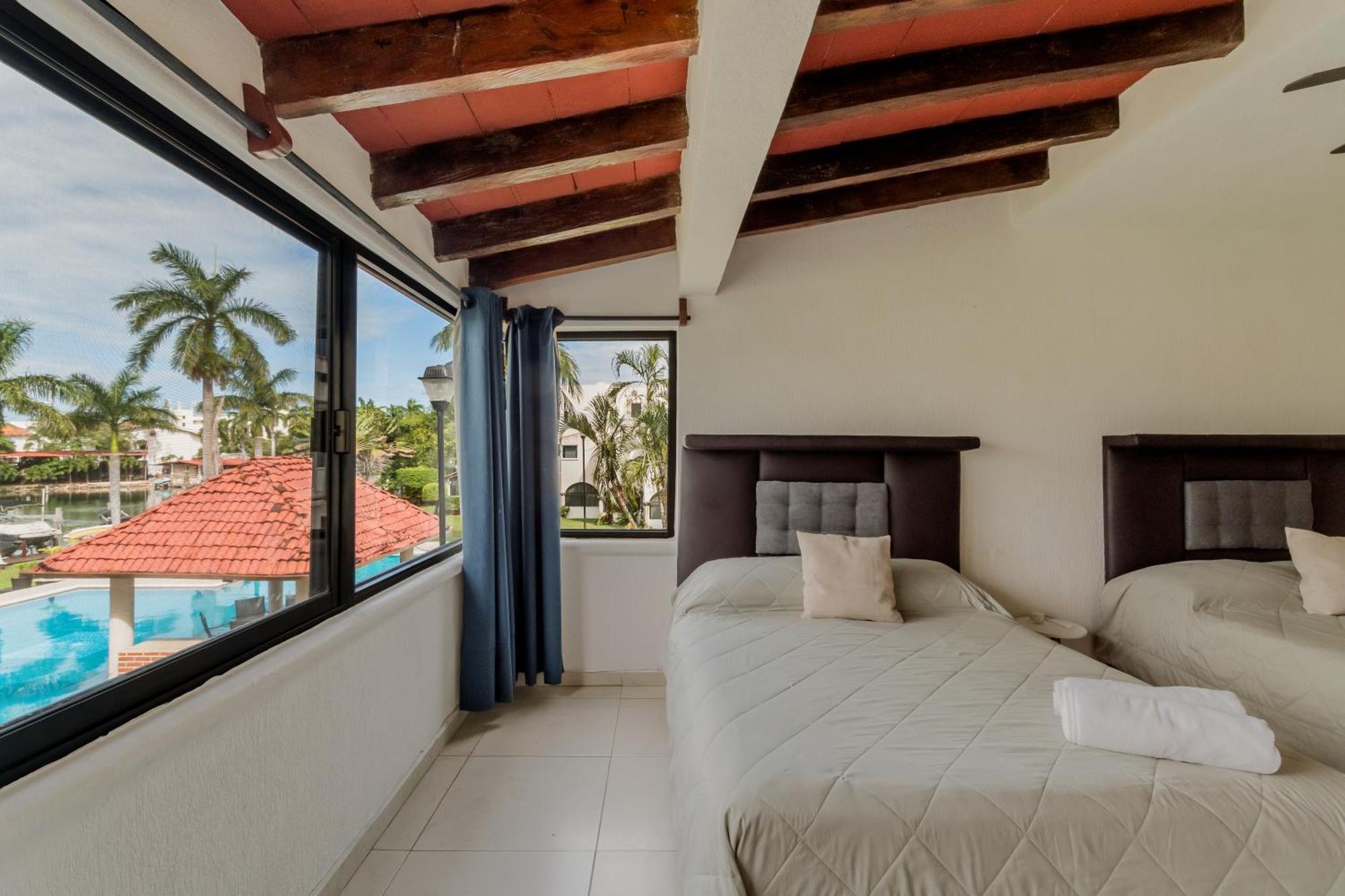 קנקון Chic Lagoon Front Villa By Casa Paraiso מראה חיצוני תמונה